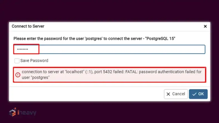 Error – psql Peer Authentication Failed for User