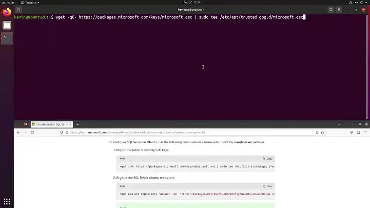 How to Install SQL in Ubuntu