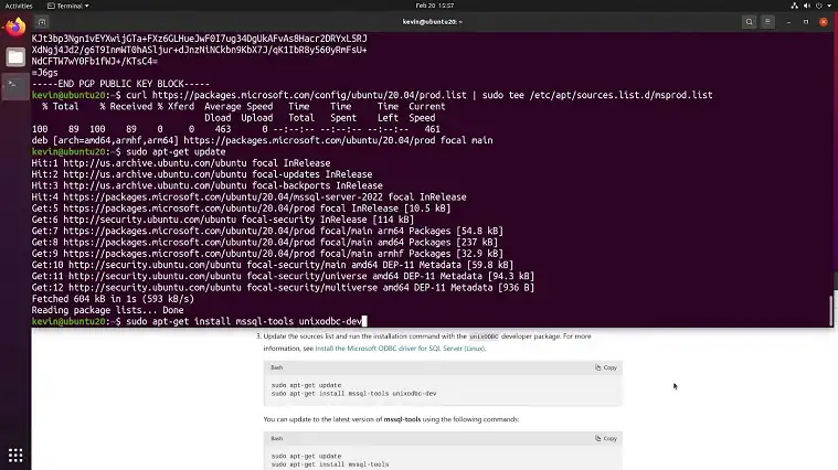 Install SQL Server on Ubuntu - iheavy