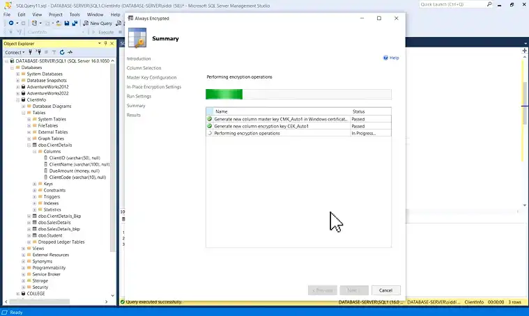 Column-Level Encryption