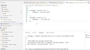 Terraform EKS Cluster Example